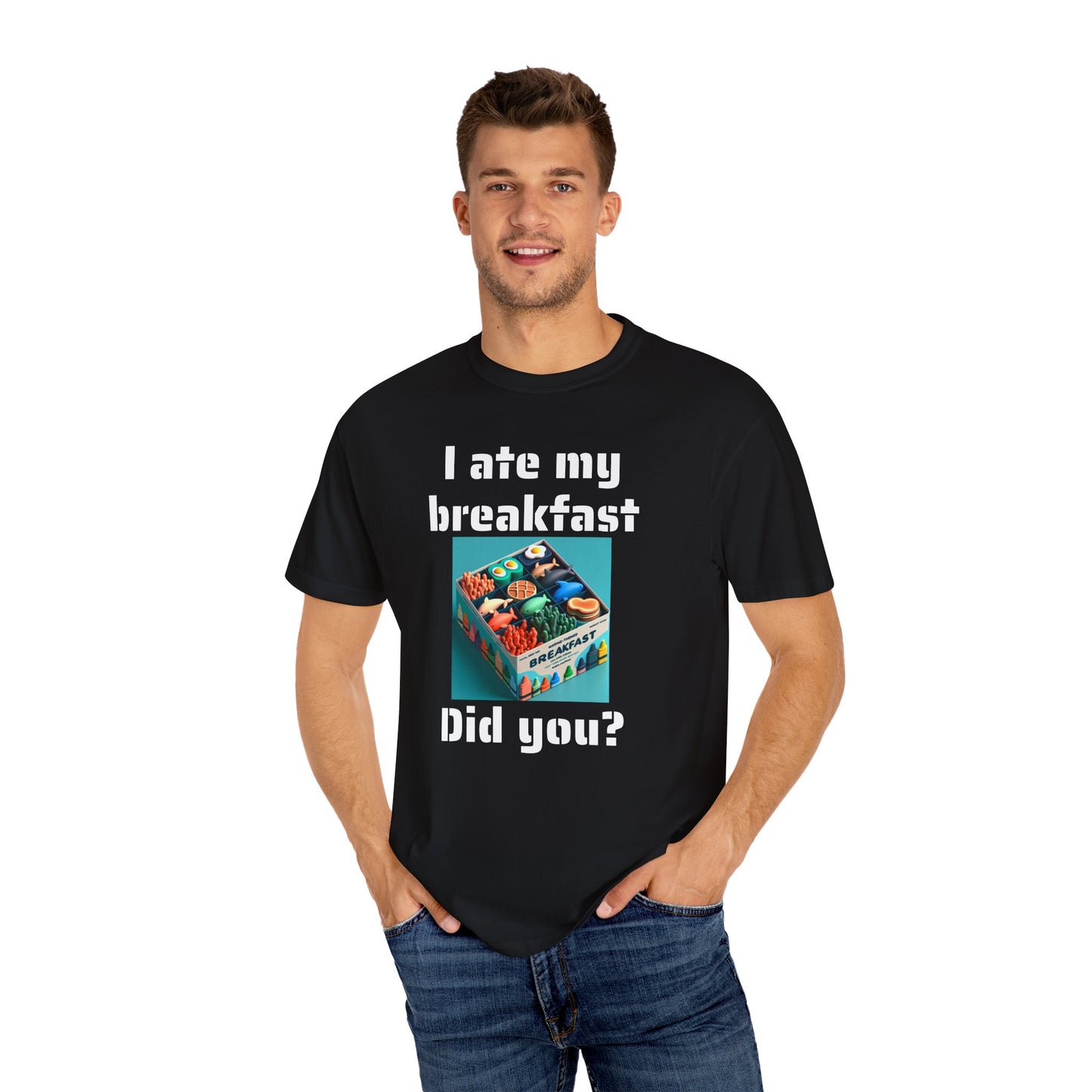Unisex T-Shirt - I Ate My Breakfast | Proud Marine Veteran