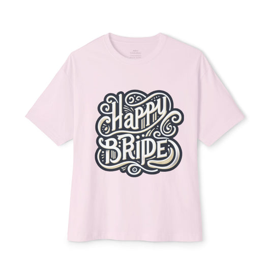 Boxy Tee - Happy Bride Tee