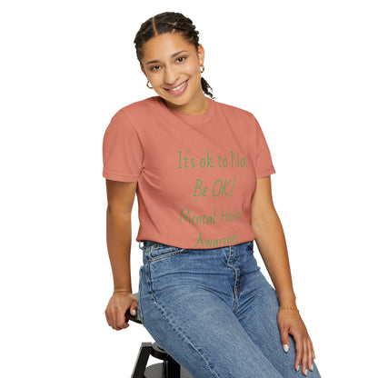 Unisex Mental Health Awareness T-Shirt - It's OK to Not Be OK
