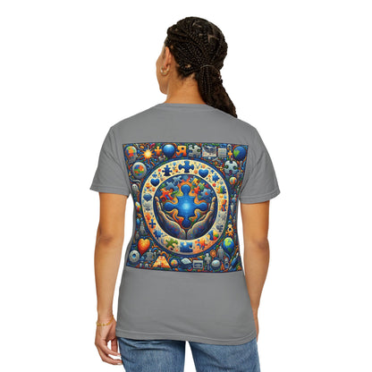 Unisex T-Shirt Puzzle Art Autism Awareness Tee
