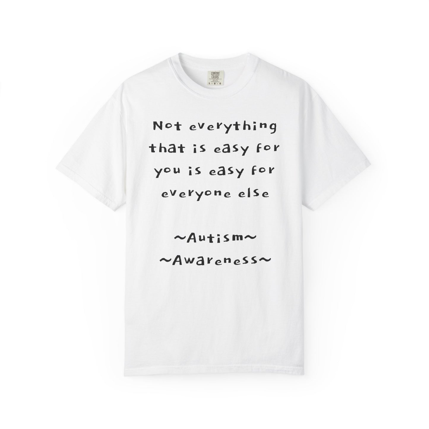 Unisex T-Shirt Puzzle Art Autism Awareness Tee