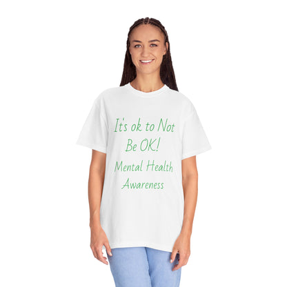 Unisex Mental Health Awareness T-Shirt - It's OK to Not Be OK
