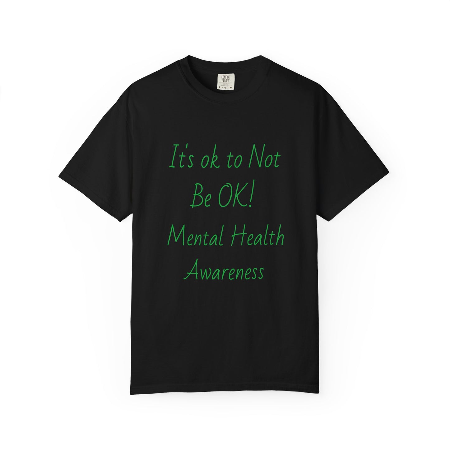 Unisex Mental Health Awareness T-Shirt - It's OK to Not Be OK