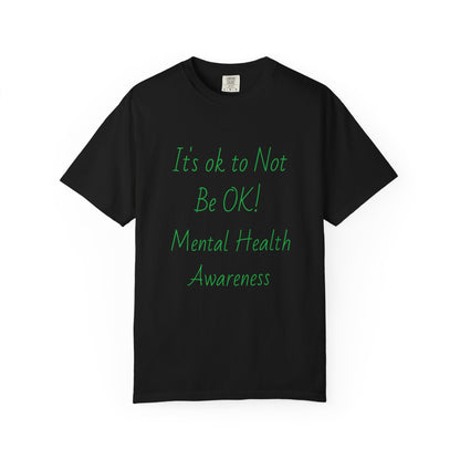 Unisex Mental Health Awareness T-Shirt - It's OK to Not Be OK