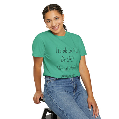 Unisex Mental Health Awareness T-Shirt - It's OK to Not Be OK