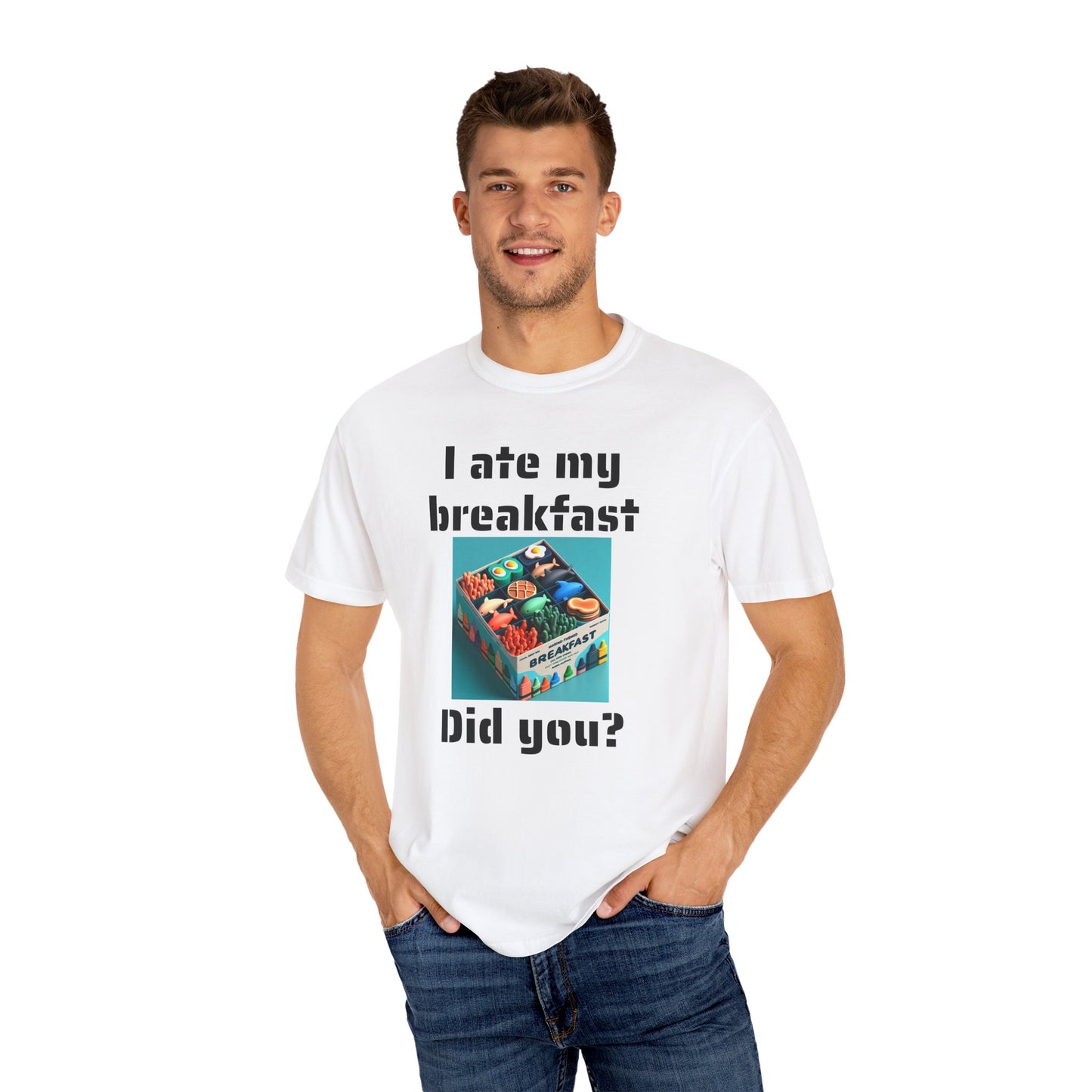 Unisex T-Shirt - I Ate My Breakfast | Proud Marine Veteran
