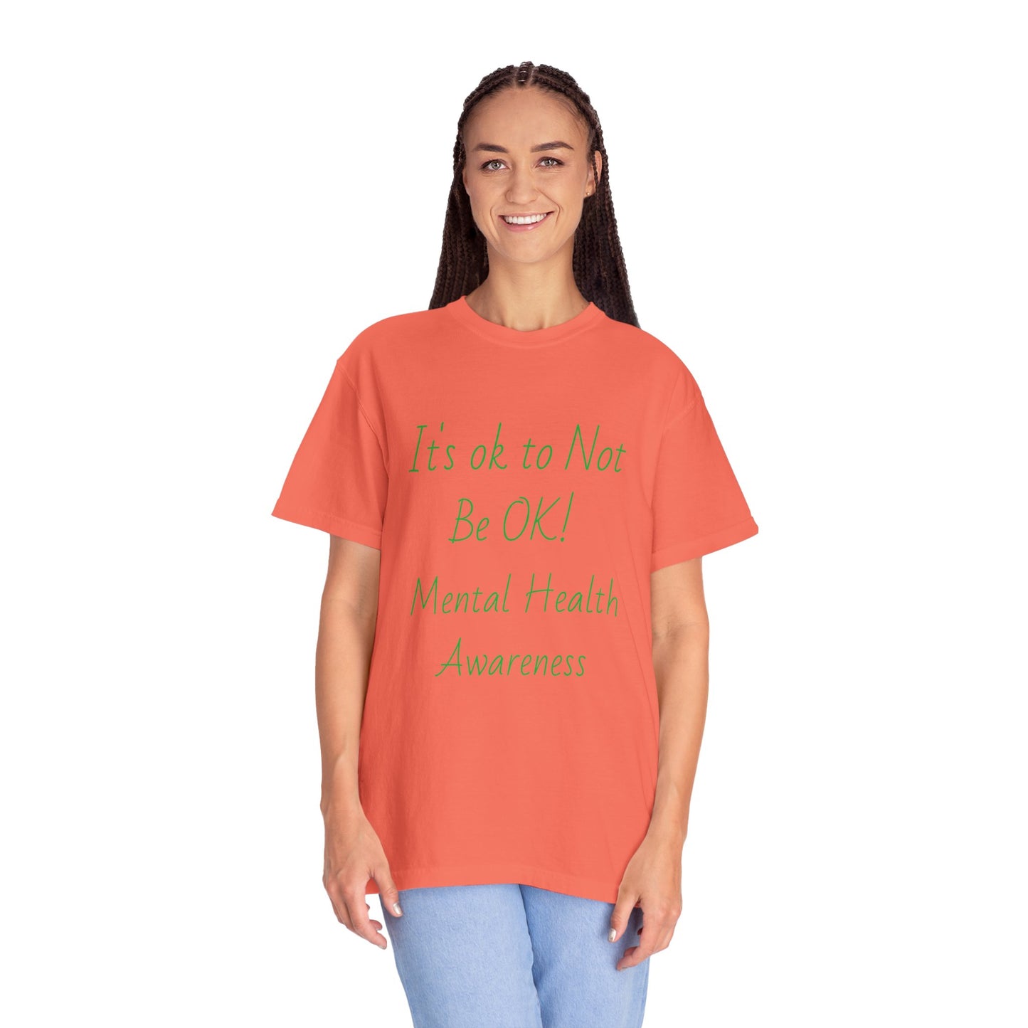 Unisex Mental Health Awareness T-Shirt - It's OK to Not Be OK