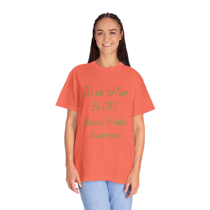 Unisex Mental Health Awareness T-Shirt - It's OK to Not Be OK