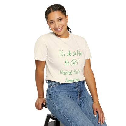 Unisex Mental Health Awareness T-Shirt - It's OK to Not Be OK