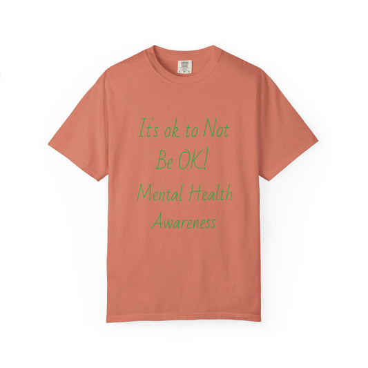 Unisex Mental Health Awareness T-Shirt - It's OK to Not Be OK