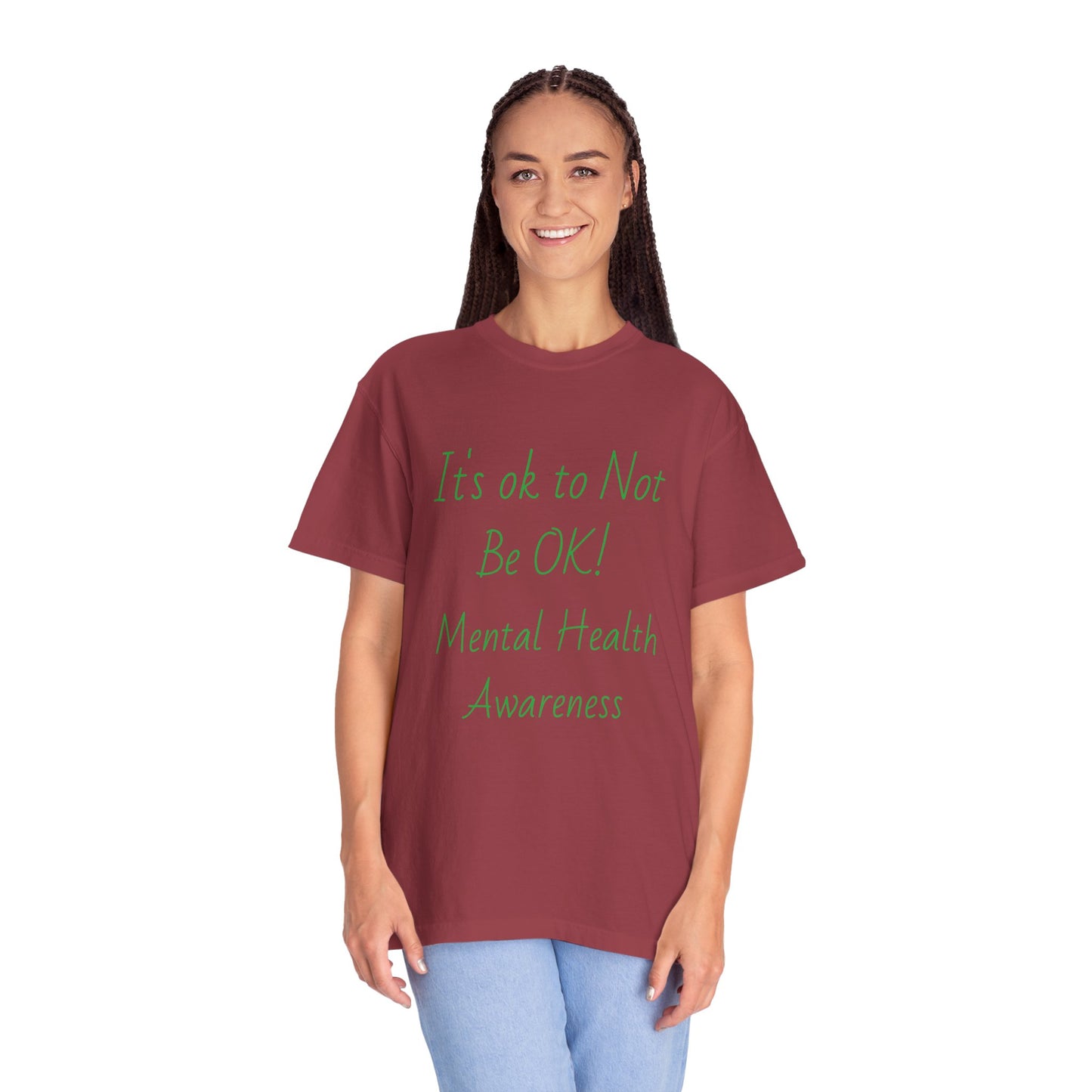 Unisex Mental Health Awareness T-Shirt - It's OK to Not Be OK