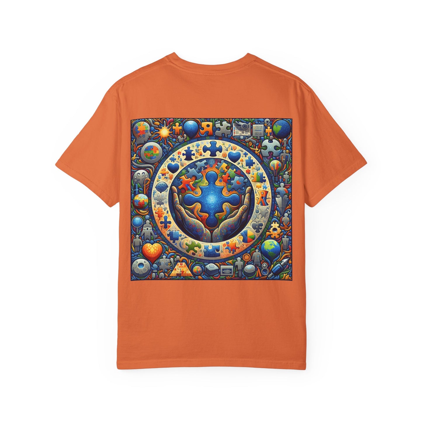 Unisex T-Shirt Puzzle Art Autism Awareness Tee