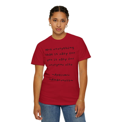 Unisex T-Shirt Puzzle Art Autism Awareness Tee