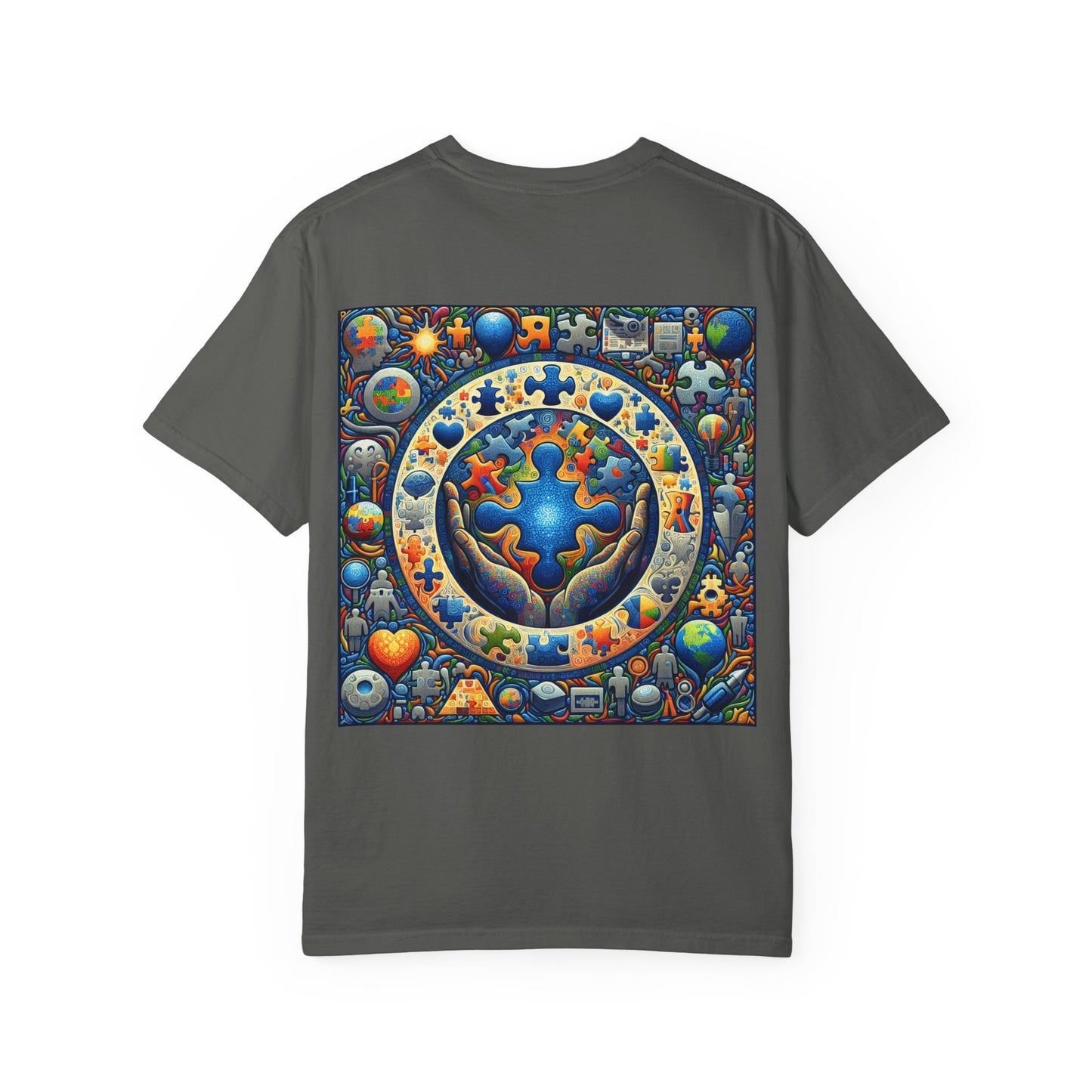 Unisex T-Shirt Puzzle Art Autism Awareness Tee