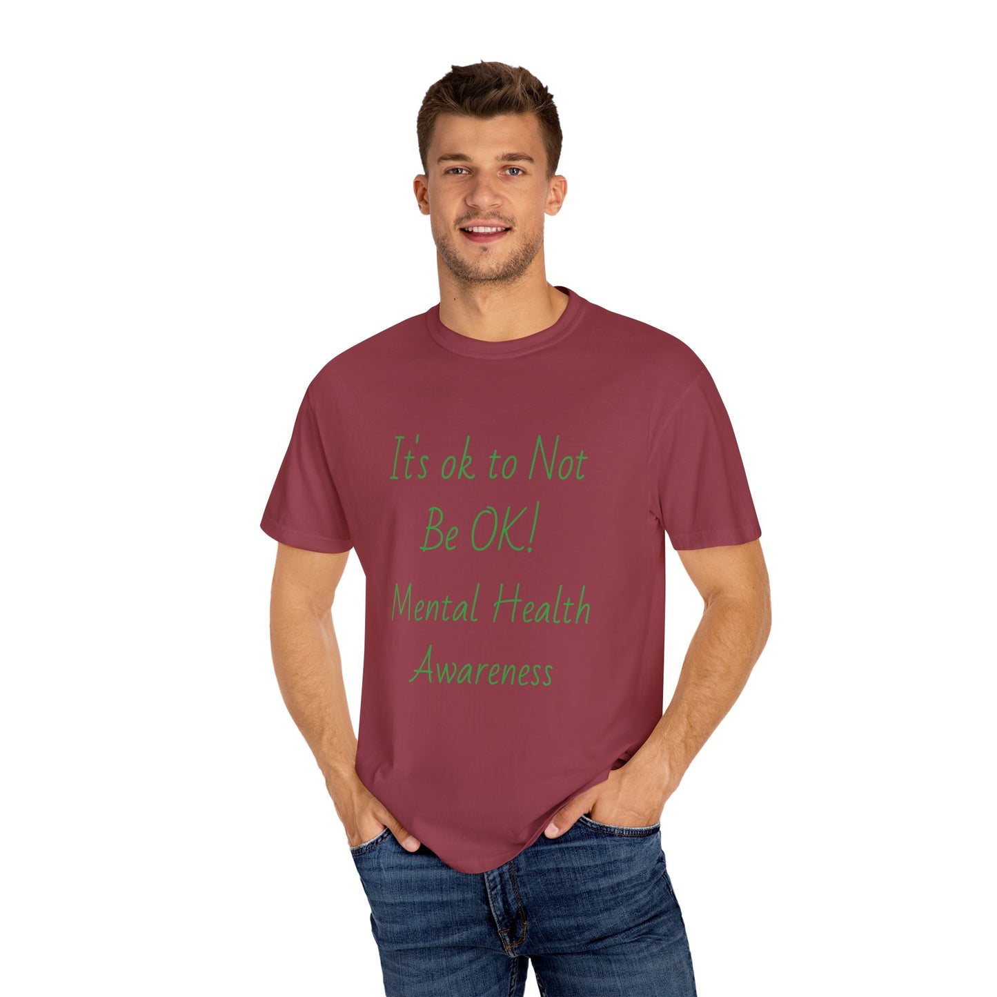 Unisex Mental Health Awareness T-Shirt - It's OK to Not Be OK