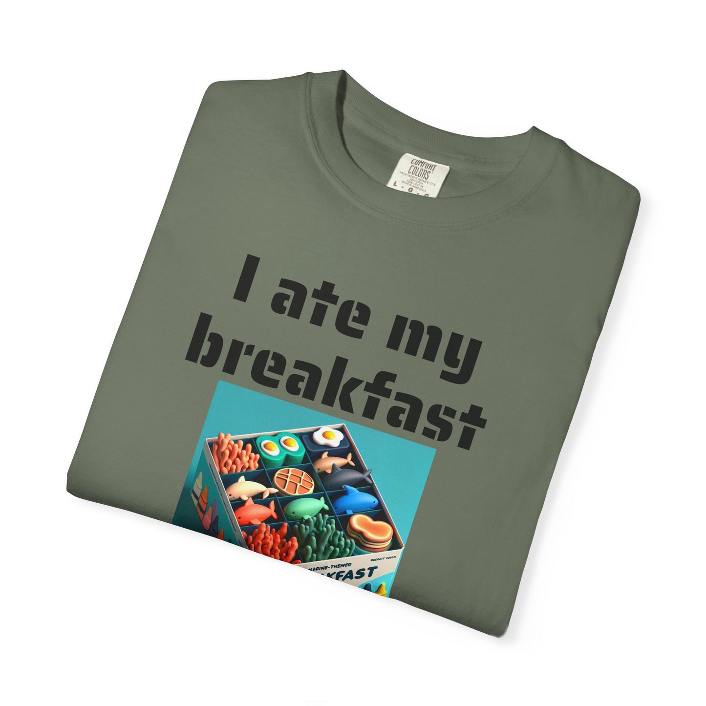 Unisex T-Shirt - I Ate My Breakfast | Proud Marine Veteran