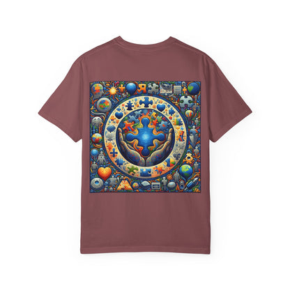 Unisex T-Shirt Puzzle Art Autism Awareness Tee