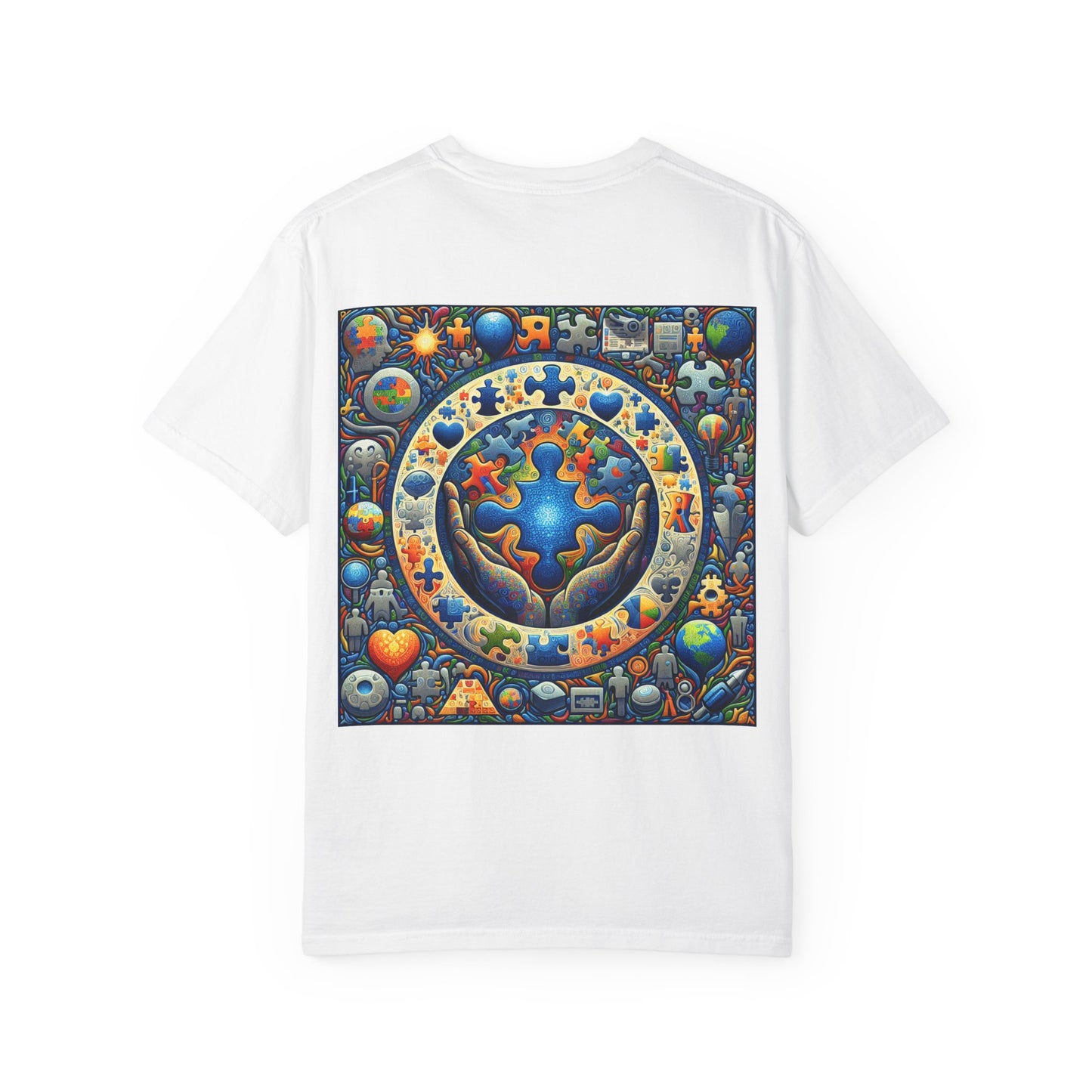 Unisex T-Shirt Puzzle Art Autism Awareness Tee