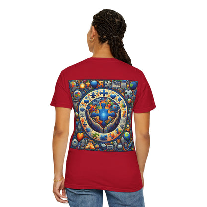 Unisex T-Shirt Puzzle Art Autism Awareness Tee