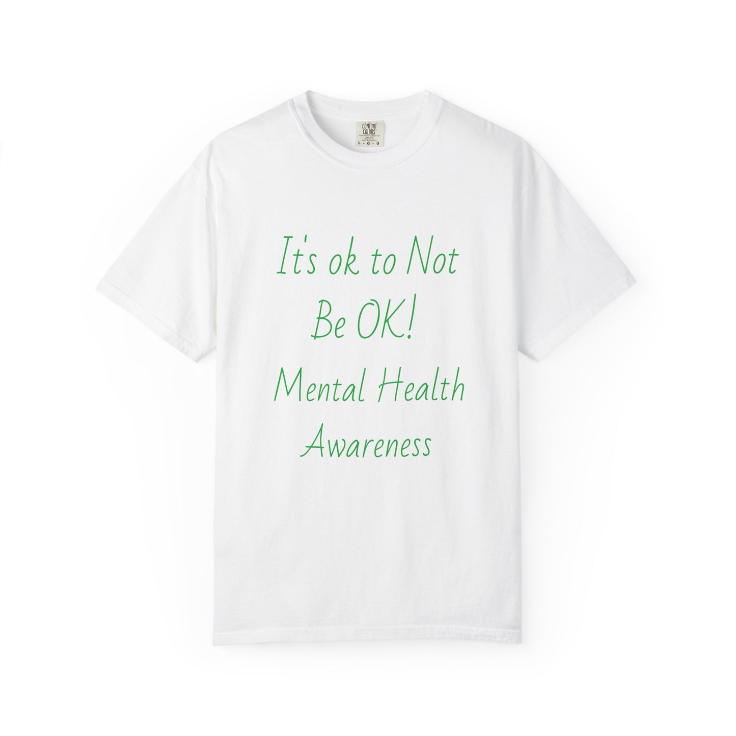 Unisex Mental Health Awareness T-Shirt - It's OK to Not Be OK