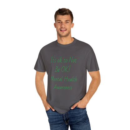 Unisex Mental Health Awareness T-Shirt - It's OK to Not Be OK