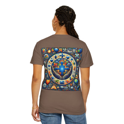 Unisex T-Shirt Puzzle Art Autism Awareness Tee