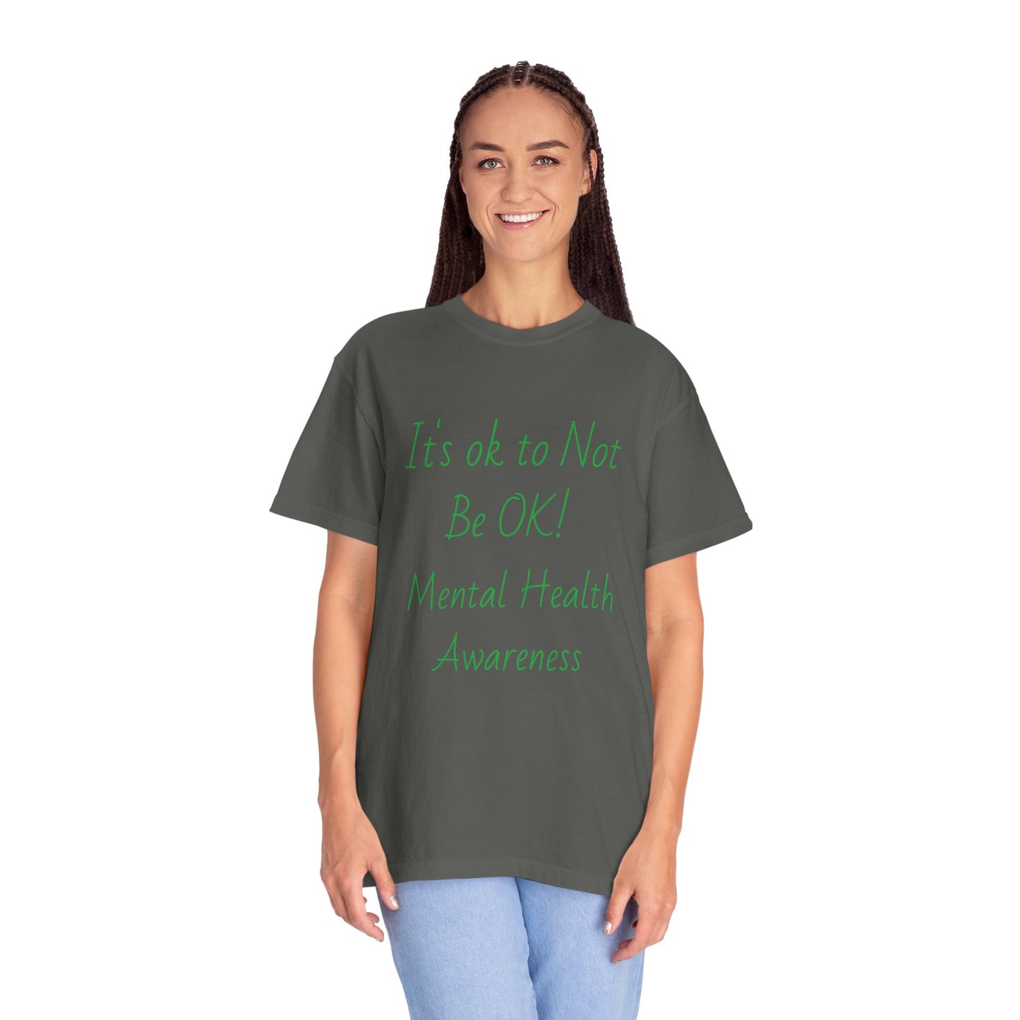 Unisex Mental Health Awareness T-Shirt - It's OK to Not Be OK