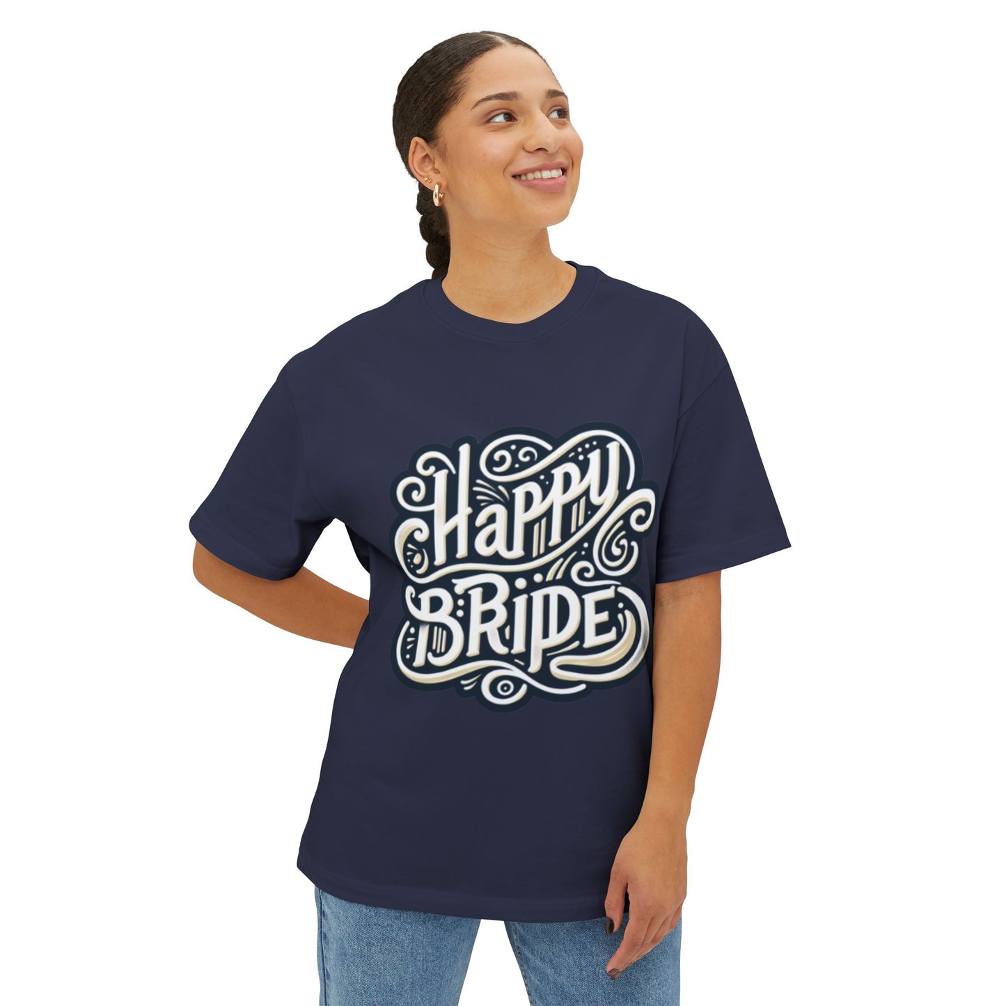 Boxy Tee - Happy Bride Tee