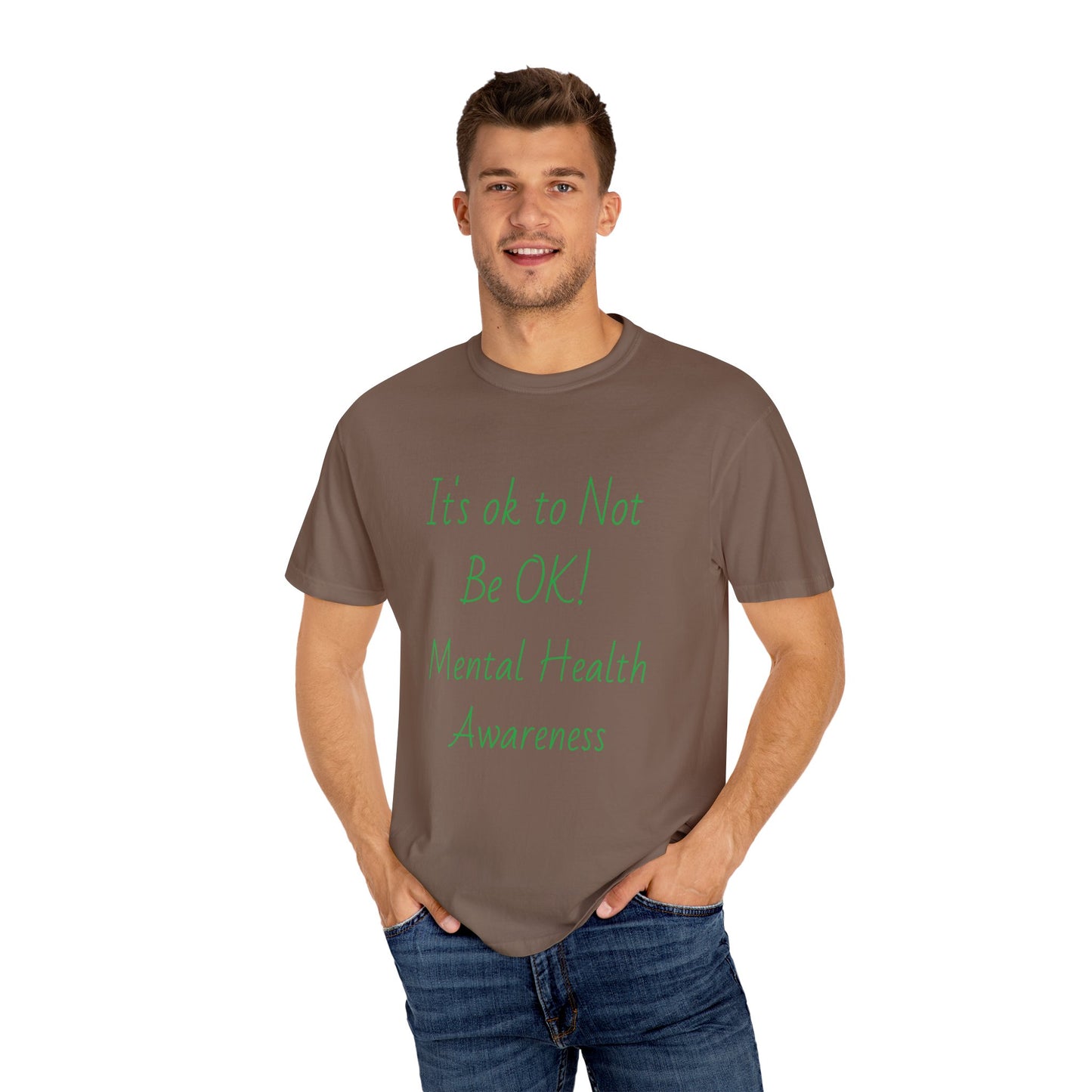Unisex Mental Health Awareness T-Shirt - It's OK to Not Be OK