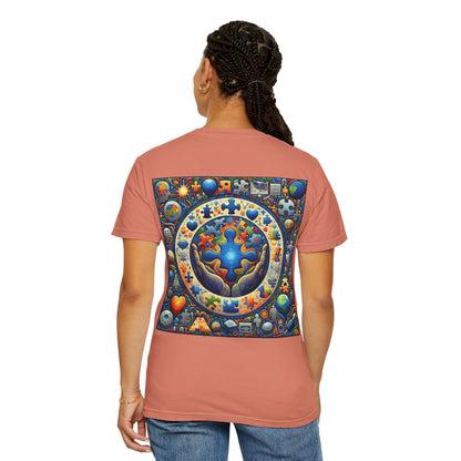 Unisex T-Shirt Puzzle Art Autism Awareness Tee