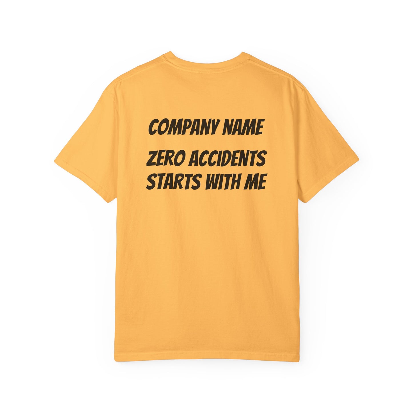 Customizable Corporate Safety T-Shirt