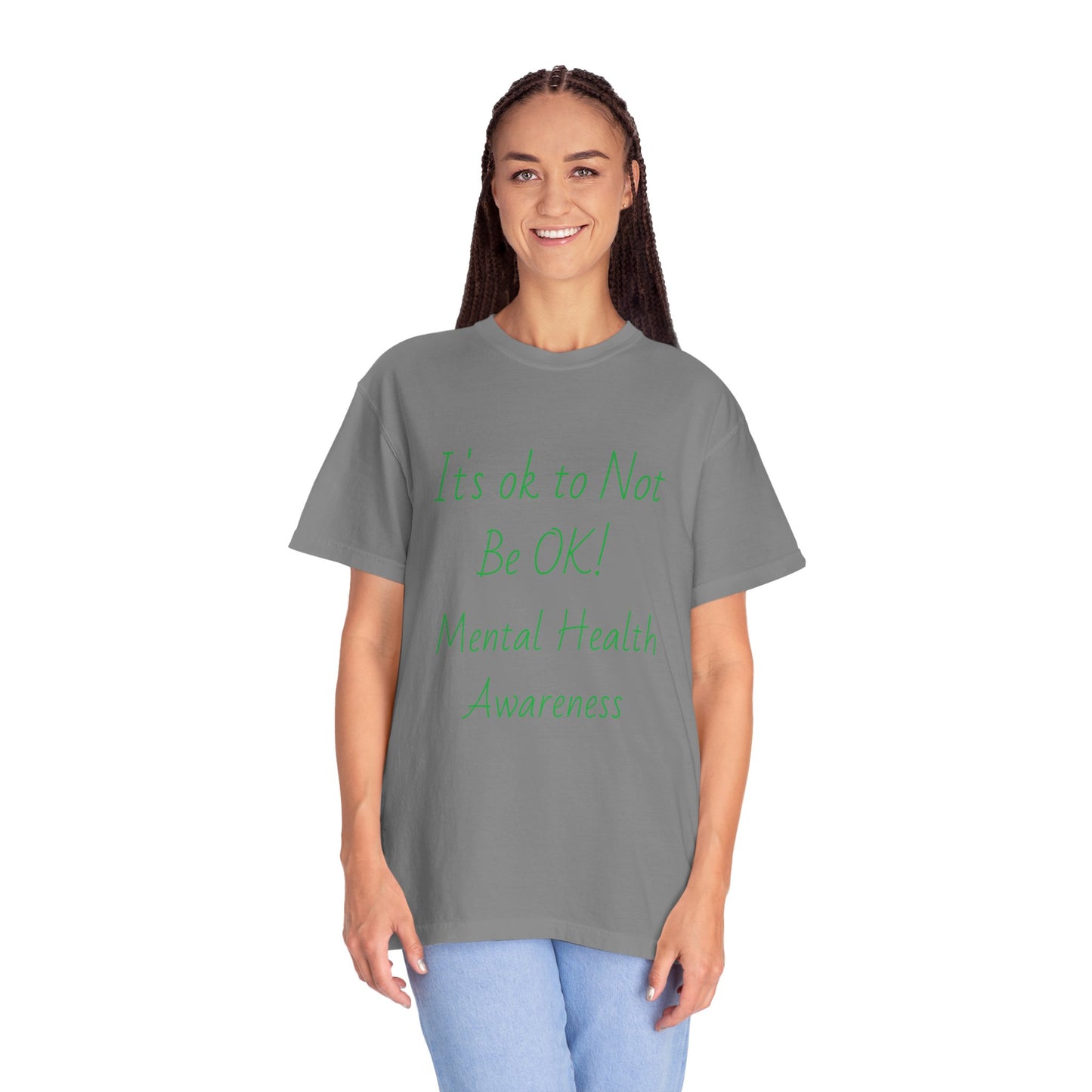 Unisex Mental Health Awareness T-Shirt - It's OK to Not Be OK
