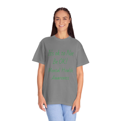 Unisex Mental Health Awareness T-Shirt - It's OK to Not Be OK
