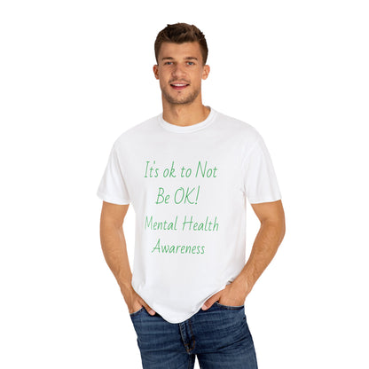Unisex Mental Health Awareness T-Shirt - It's OK to Not Be OK