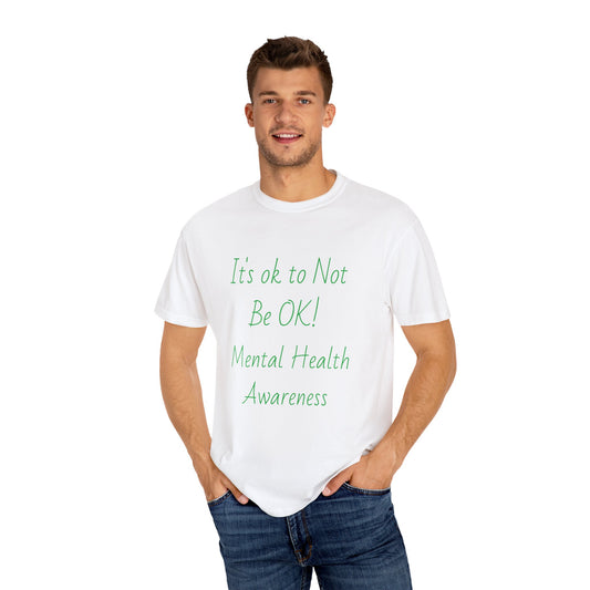Unisex Mental Health Awareness T-Shirt - It's OK to Not Be OK