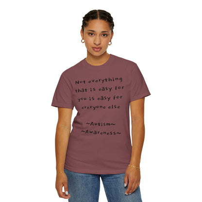 Unisex T-Shirt Puzzle Art Autism Awareness Tee