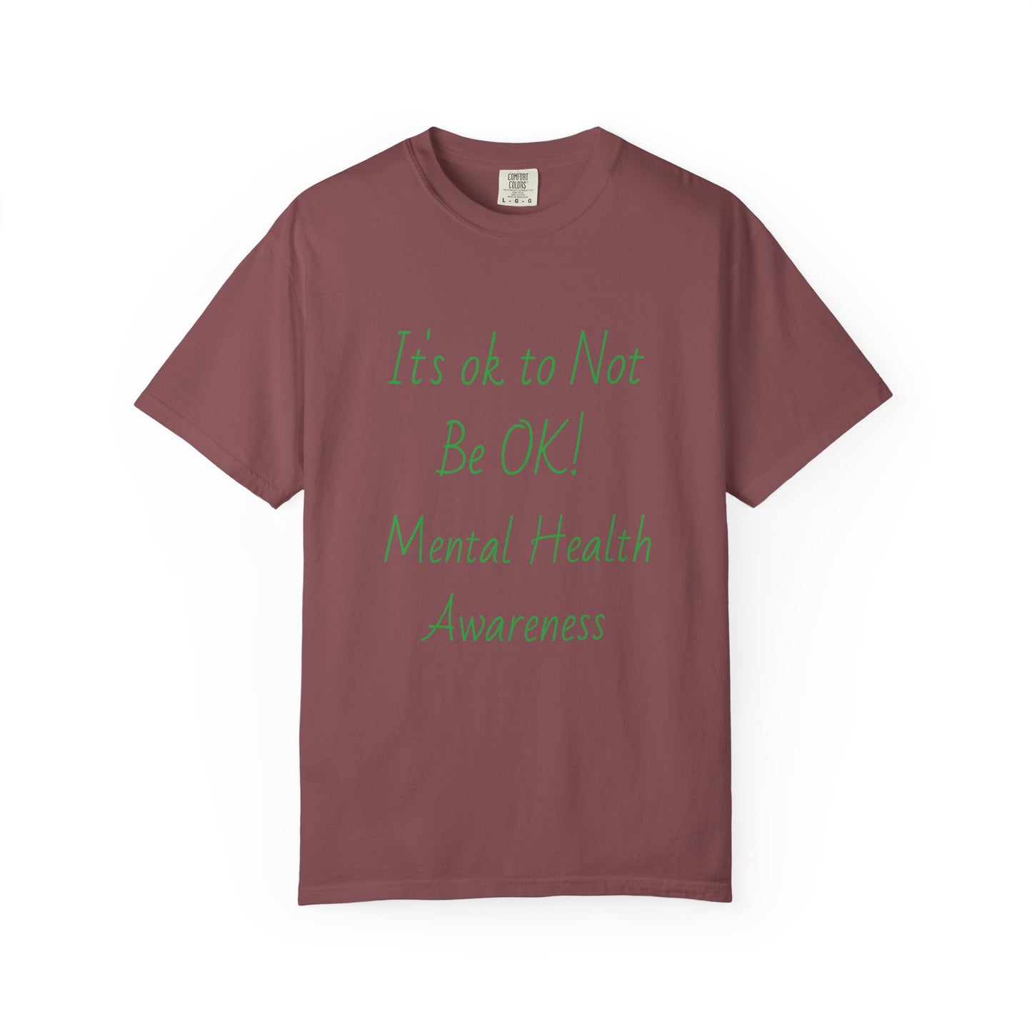 Unisex Mental Health Awareness T-Shirt - It's OK to Not Be OK