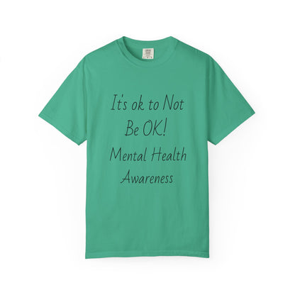 Unisex Mental Health Awareness T-Shirt - It's OK to Not Be OK