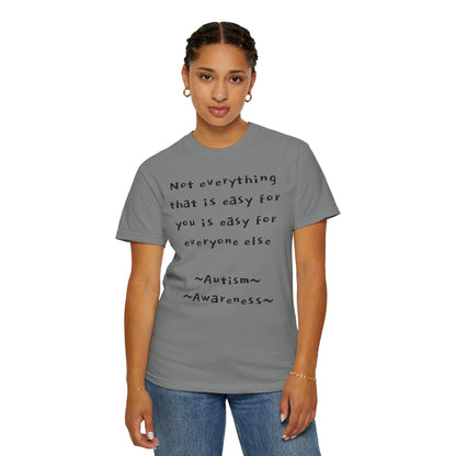 Unisex T-Shirt Puzzle Art Autism Awareness Tee