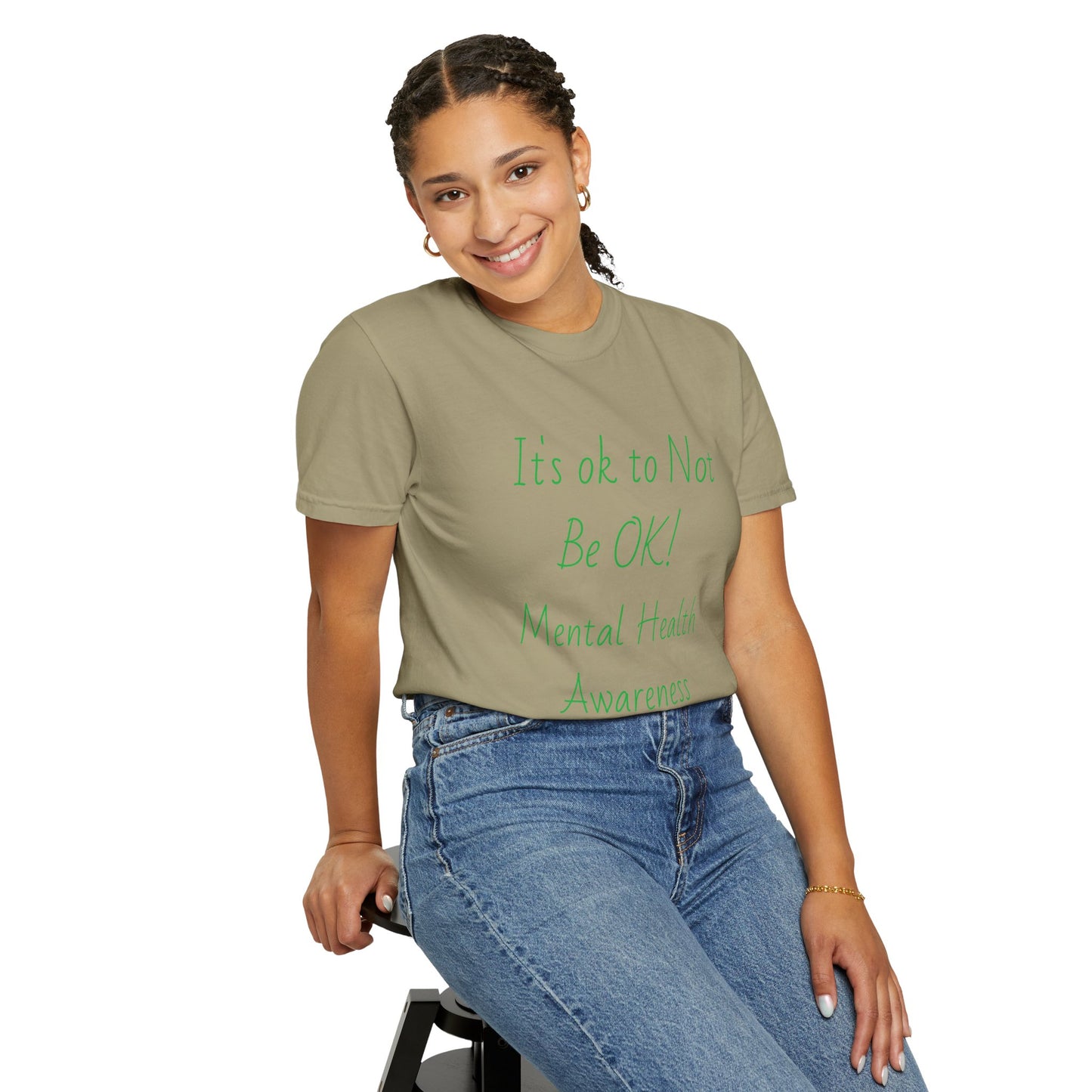 Unisex Mental Health Awareness T-Shirt - It's OK to Not Be OK