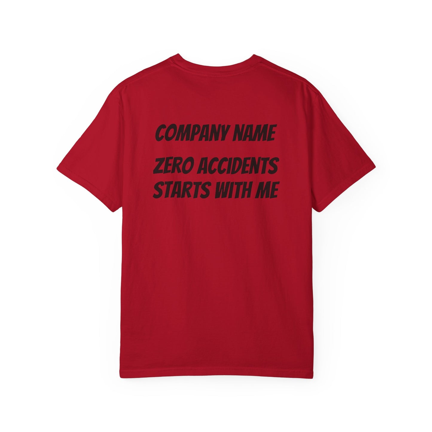 Customizable Corporate Safety T-Shirt
