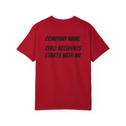 Customizable Corporate Safety T-Shirt