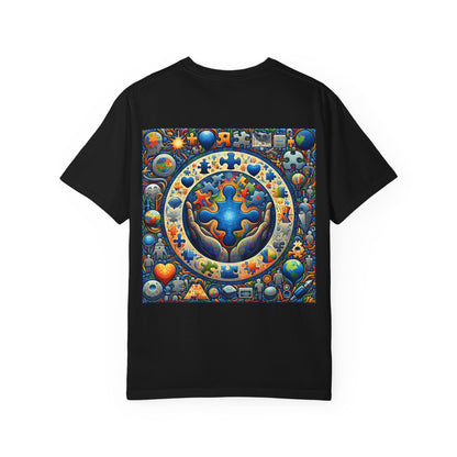 Unisex T-Shirt Puzzle Art Autism Awareness Tee