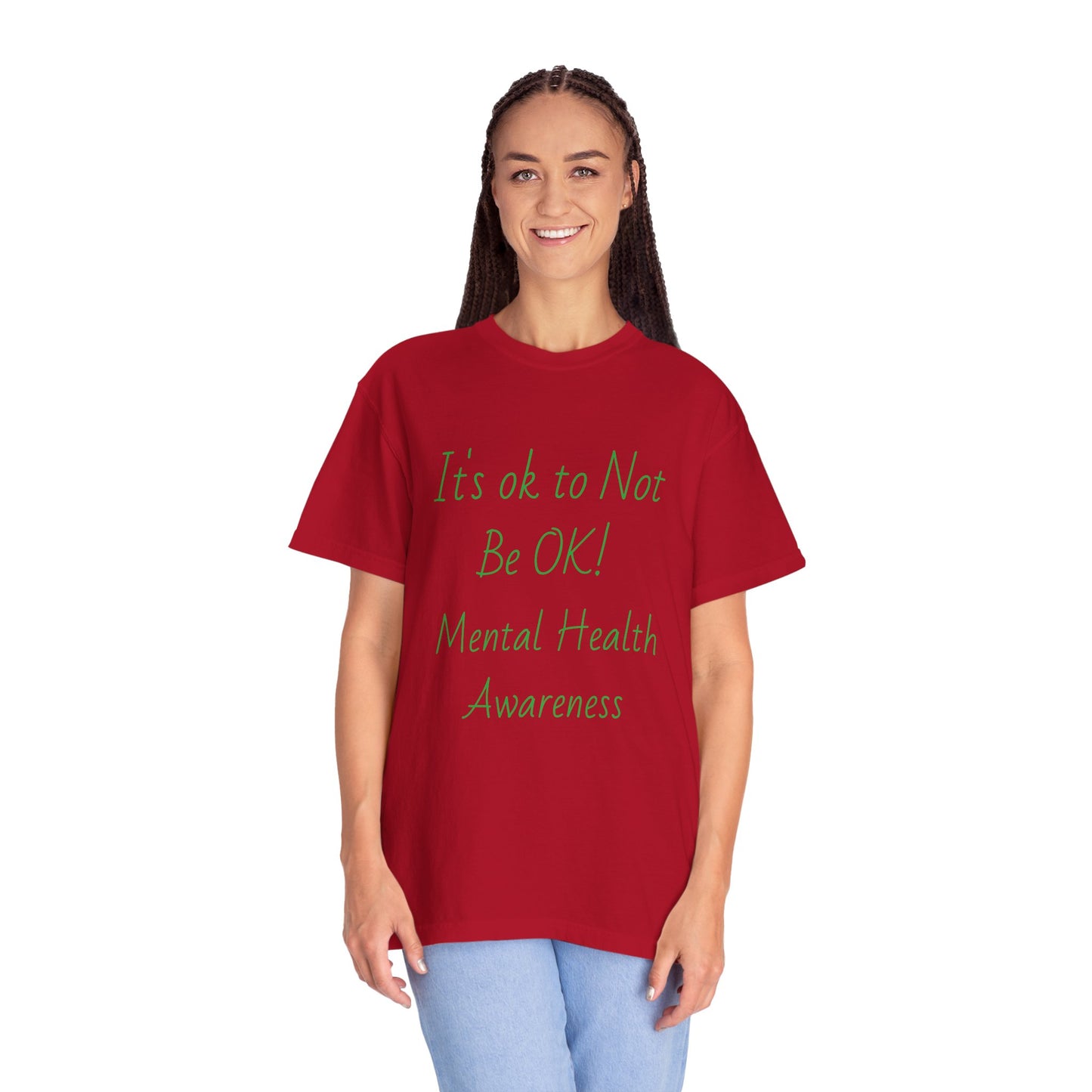 Unisex Mental Health Awareness T-Shirt - It's OK to Not Be OK