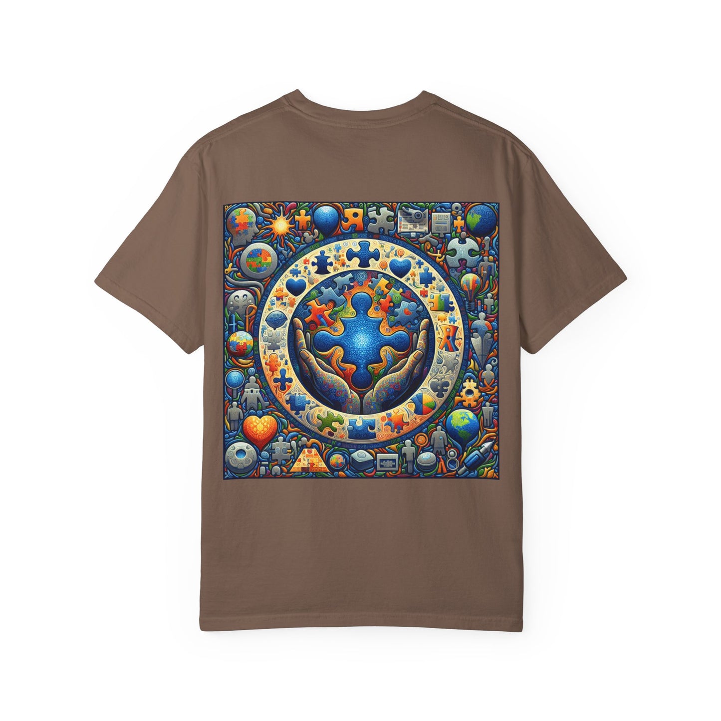 Unisex T-Shirt Puzzle Art Autism Awareness Tee