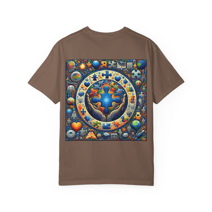 Unisex T-Shirt Puzzle Art Autism Awareness Tee