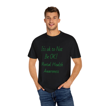 Unisex Mental Health Awareness T-Shirt - It's OK to Not Be OK