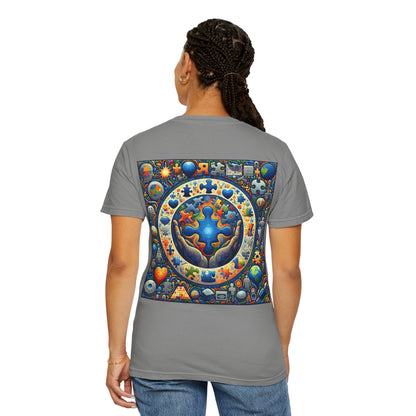 Unisex T-Shirt Puzzle Art Autism Awareness Tee
