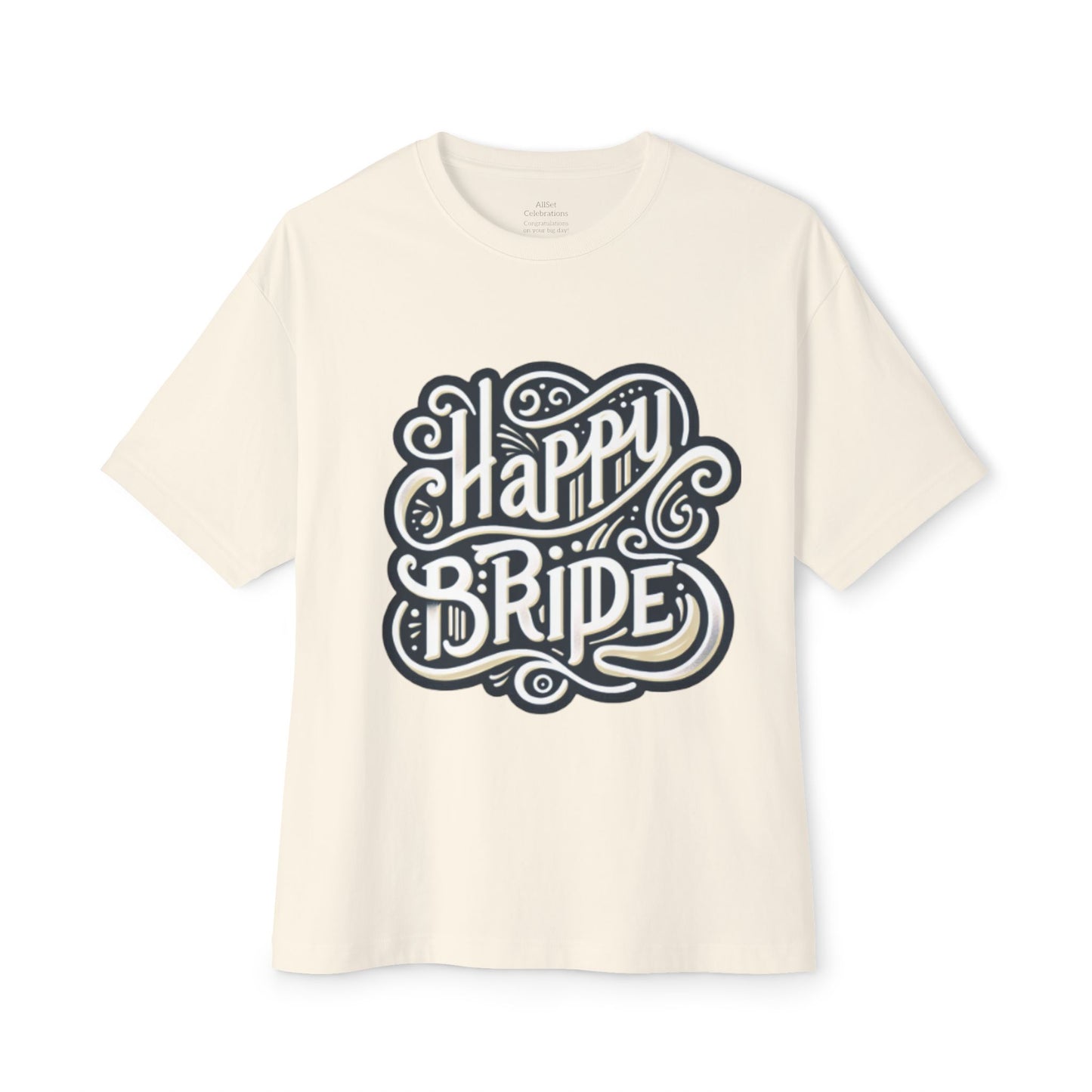 Boxy Tee - Happy Bride Tee