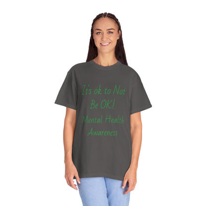 Unisex Mental Health Awareness T-Shirt - It's OK to Not Be OK